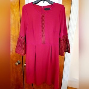 Ivanka Trump Size L magenta dress